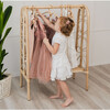 Belle Handcrafted Rattan Kids Clothing Rack, Montessori - Storage - 4