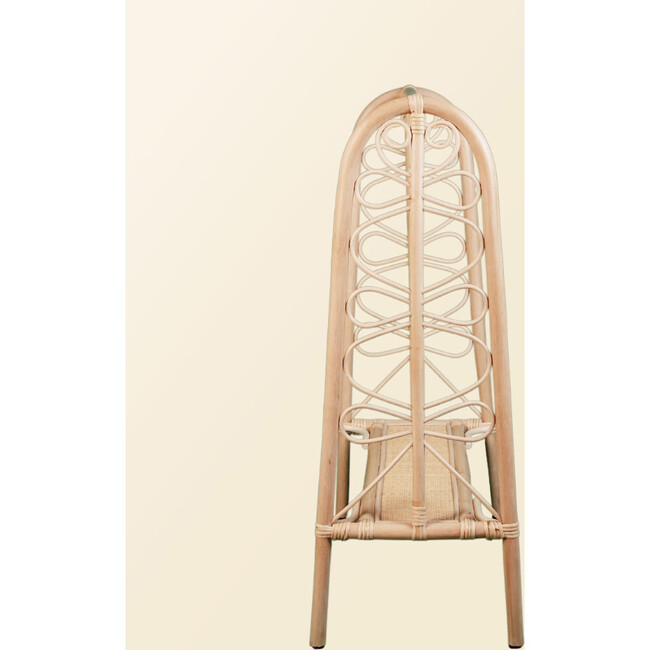 Belle Handcrafted Rattan Kids Clothing Rack, Montessori - Storage - 7