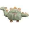 Dinosaur Handcrafted Rattan Storage Basket, Green, Large - Storage Baskets - 1 - thumbnail