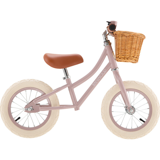 BANWOOD FIRST GO BALANCE BIKE DUSTY PINK
