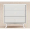 Palma 3-Drawer Assembled Dresser in White - Bookcases - 1 - thumbnail