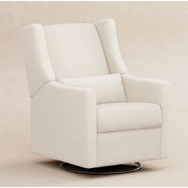 Kiwi Recliner and Swivel Glider in Performance Ivory Boucle