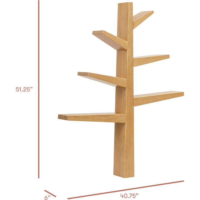 Spruce Tree Bookcase in Honey - Bookcases - 5