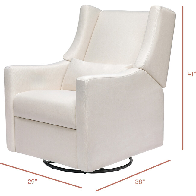Kiwi Recliner and Swivel Glider in Performance Cream Eco-Weave - Glider - 3