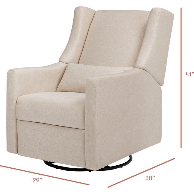 Kiwi Recliner and Swivel Glider in Performance Beach Eco-Weave - Glider - 3