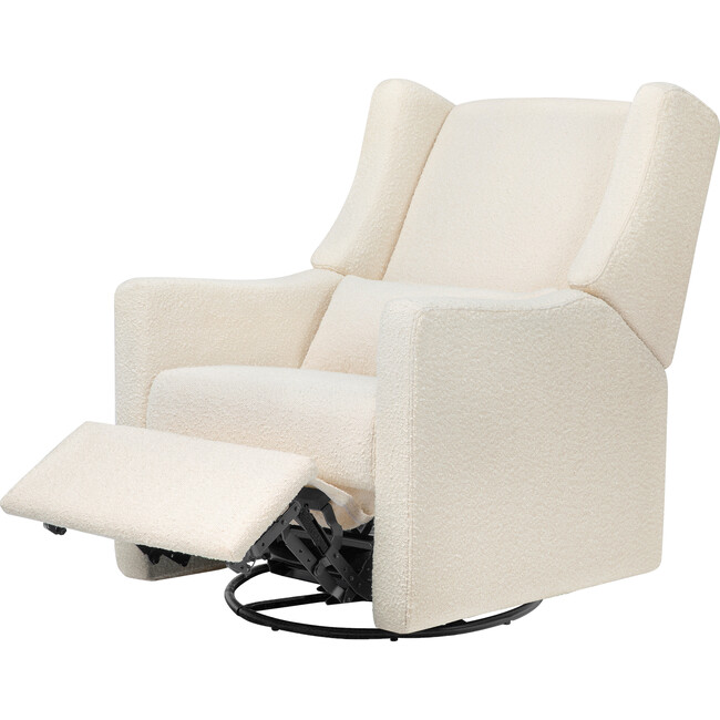 Kiwi Recliner and Swivel Glider in Performance Ivory Boucle - Glider - 5