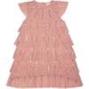 Veneda Tiered Embellished Tulle Dress, Birthday Cake - Dresses - 1 - thumbnail
