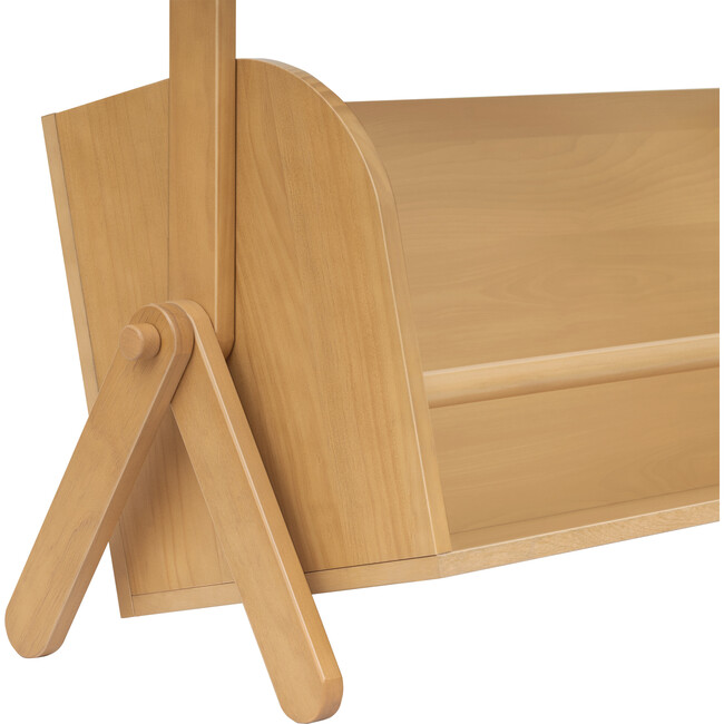Tally Storage and Bookshelf in Honey - Bookcases - 3