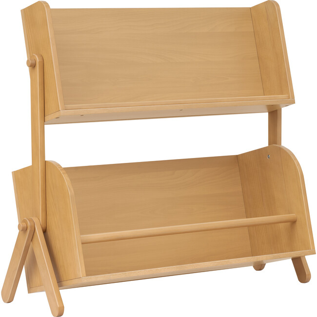 Tally Storage and Bookshelf in Honey - Bookcases - 4