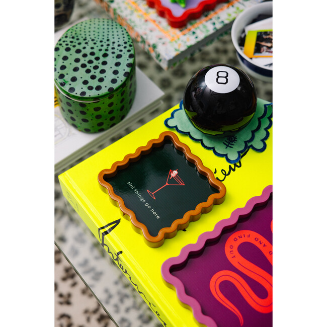 Tini Things Tray, Brown, Mud Green - Keepsakes & Mementos - 4