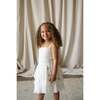 Cilia Cotton Embellished Star Tutu Dress, Cream - Dresses - 5