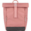 Ari Rolltop Backpack Set | Chest Strap, Rosewood Pink - Backpacks - 1 - thumbnail