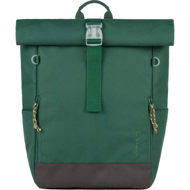 Ari Rolltop Backpack Set | Chest Strap, Forest Green