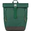 Ari Rolltop Backpack Set | Chest Strap, Forest Green - Backpacks - 1 - thumbnail