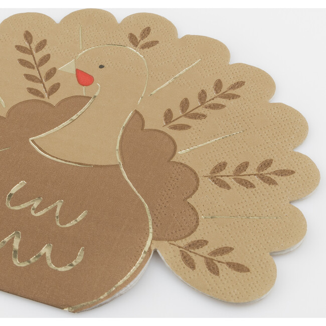 Folk Turkey Napkins