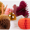 Mixed Thanksgiving Honeycomb Decorations - Party Accessories - 4
