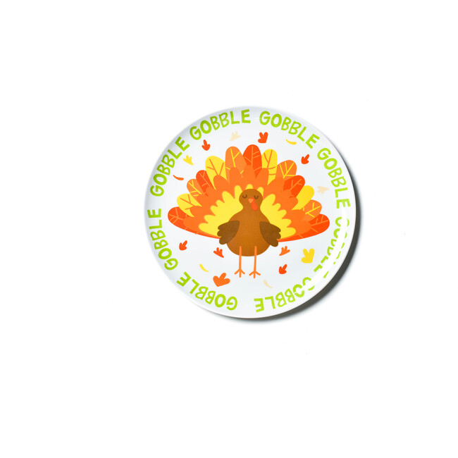 Thanksgiving Turkey Melamine Dinner Plate