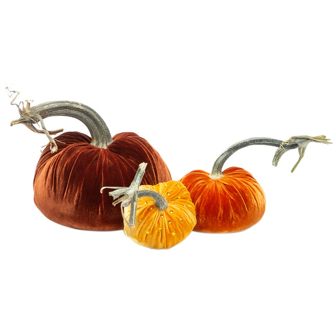 *Exclusive* Crystal Pumpkin Trio, Fall