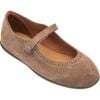 Suede Mary Jane, Beige - Mary Janes - 3 - thumbnail