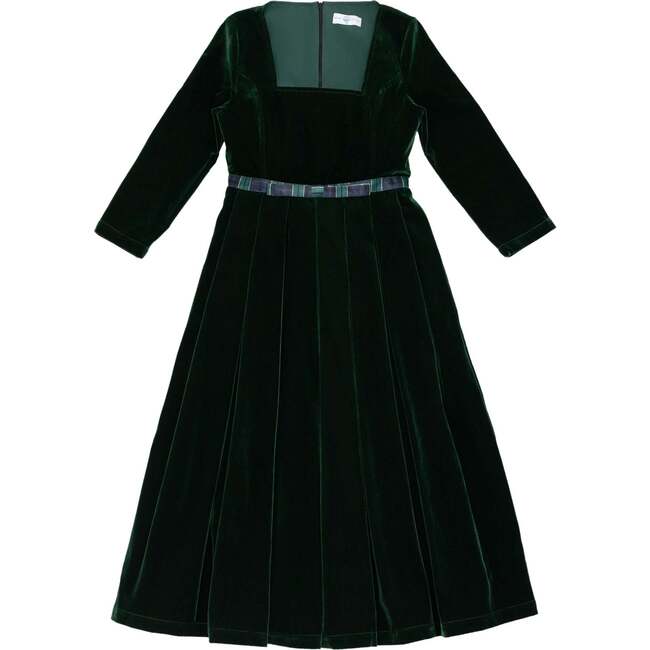 The Margot Dress, Grafton Green Velvet