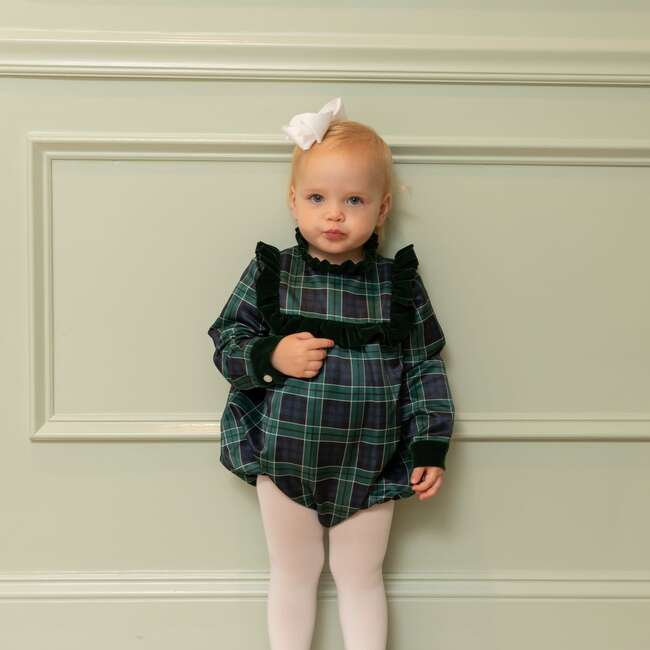 Nora Bubble, Newbury Tartan - Rompers - 2