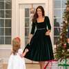 The Margot Dress, Grafton Green Velvet - Dresses - 6
