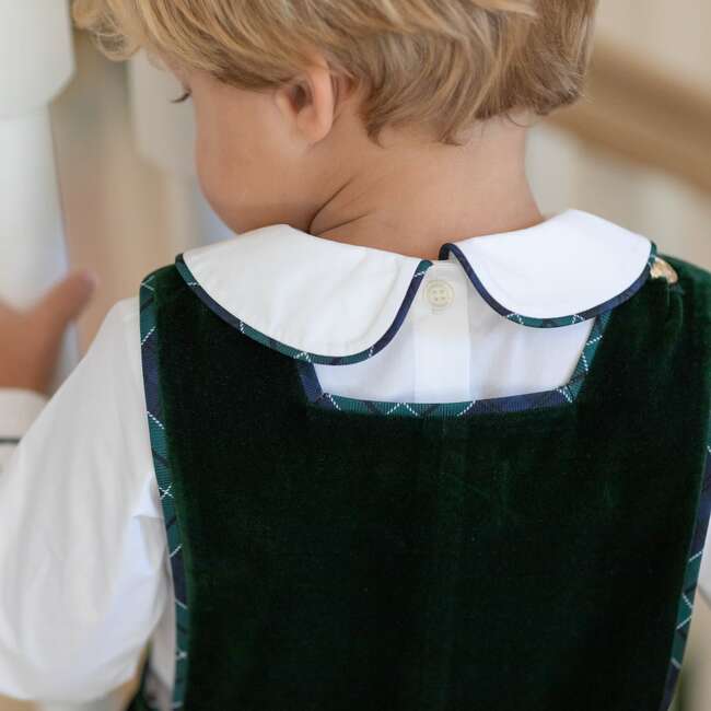 Long Sleeve Henry Peter Pan, Newbury Tartan - Shirts - 3