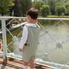 Long Sleeve Henry Peter Pan, Classic White - Shirts - 6
