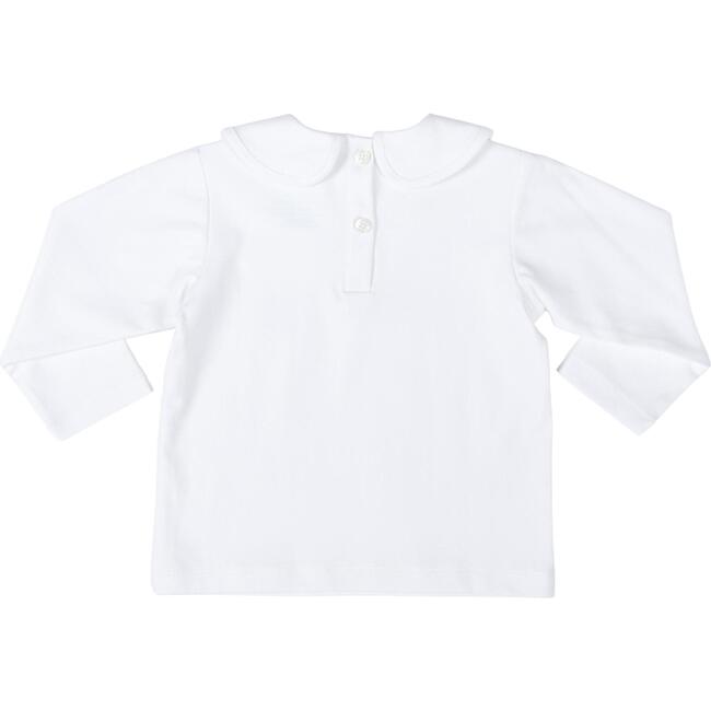 Long Sleeve Henry Peter Pan, Classic White - Shirts - 7