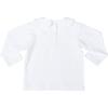 Long Sleeve Henry Peter Pan, Classic White - Shirts - 7