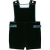 James Henry Jon Jon, Grafton Green Velvet - Rompers - 1 - thumbnail