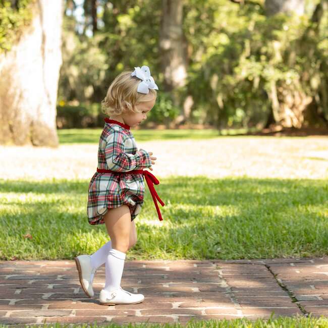 Hazel Bubble, Townsend Tartan - Rompers - 2