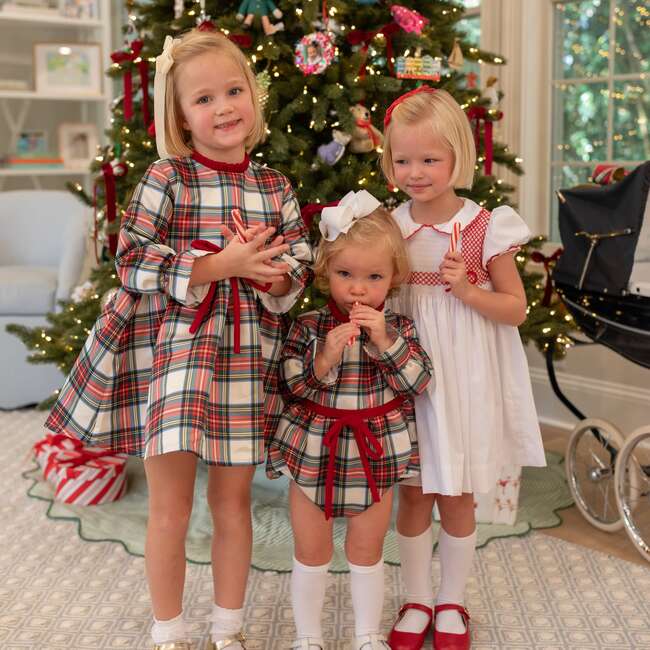 Hazel Bubble, Townsend Tartan - Rompers - 5