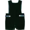 James Henry Jon Jon, Grafton Green Velvet - Rompers - 6