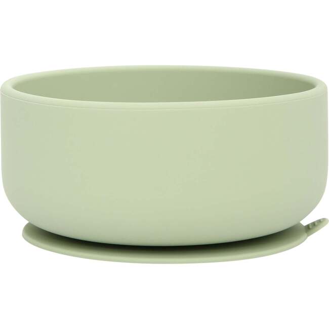 Silicone Suction Bowls, Soft Eucalyptus