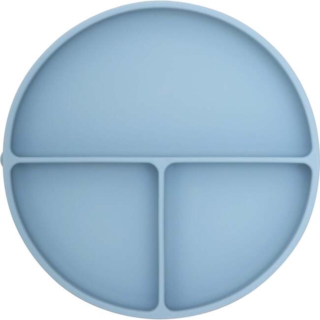 Silicone Suction Plates, Slate Blue