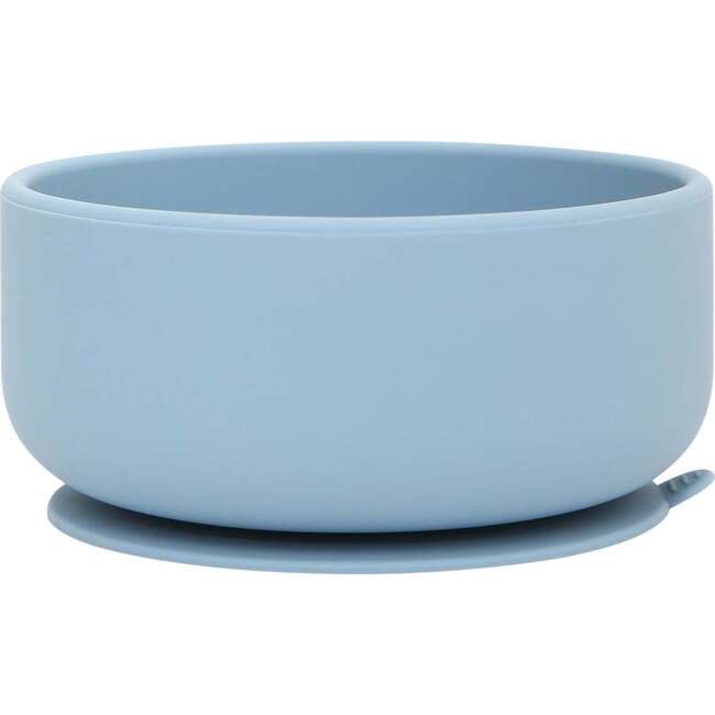 Silicone Suction Bowls, Slate Blue