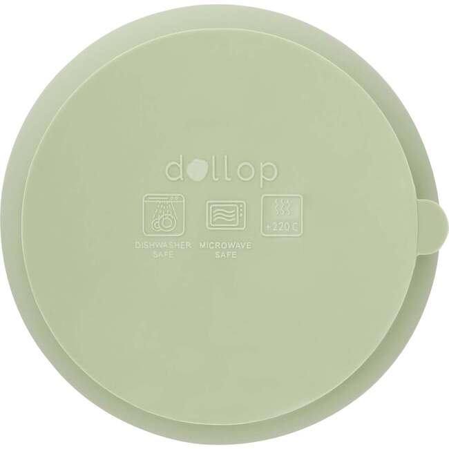 Silicone Suction Bowls, Soft Eucalyptus - Tableware - 3