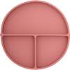 Silicone Suction Plates, Dusty Rose - Tableware - 1 - thumbnail