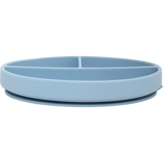 Silicone Suction Plates, Slate Blue - Tableware - 2