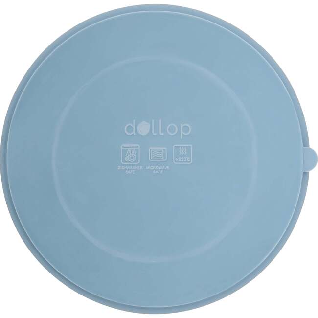 Silicone Suction Plates, Slate Blue - Tableware - 3