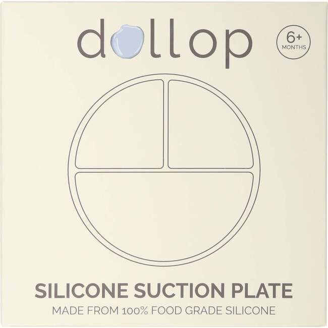 Silicone Suction Plates, Soft Eucalyptus - Tableware - 4