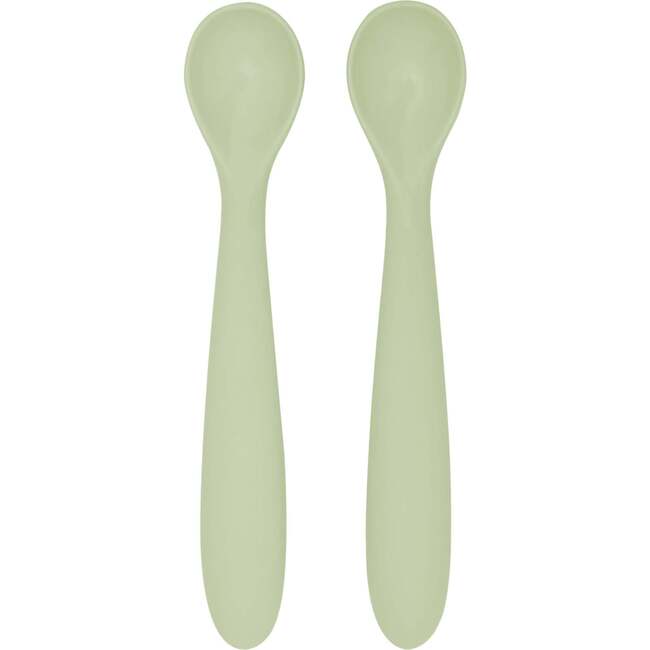 Silicone Spoons 2-pack, Soft Eucalyptus