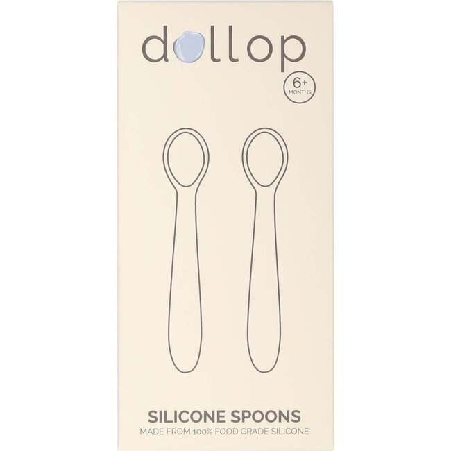 Silicone Spoons 2-pack, Soft Eucalyptus - Tableware - 2