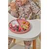 Silicone Suction Plates, Dusty Rose - Tableware - 5