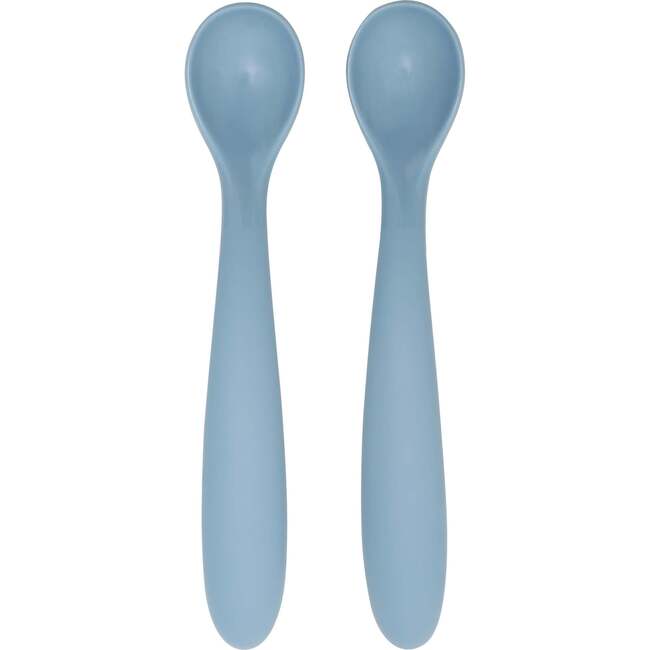 Silicone Spoons 2-pack, Slate Blue