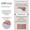 Biodegradable splat mats, Out of this World Blue - Highchairs - 5