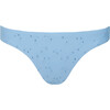 women's dusk blue eyelet low waist bikini bottom - Two Pieces - 1 - thumbnail