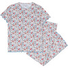 women's mercado bloom short sleeve pima pajamas set - Pajamas - 1 - thumbnail