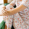 women's mercado bloom short sleeve pima pajamas set - Pajamas - 2